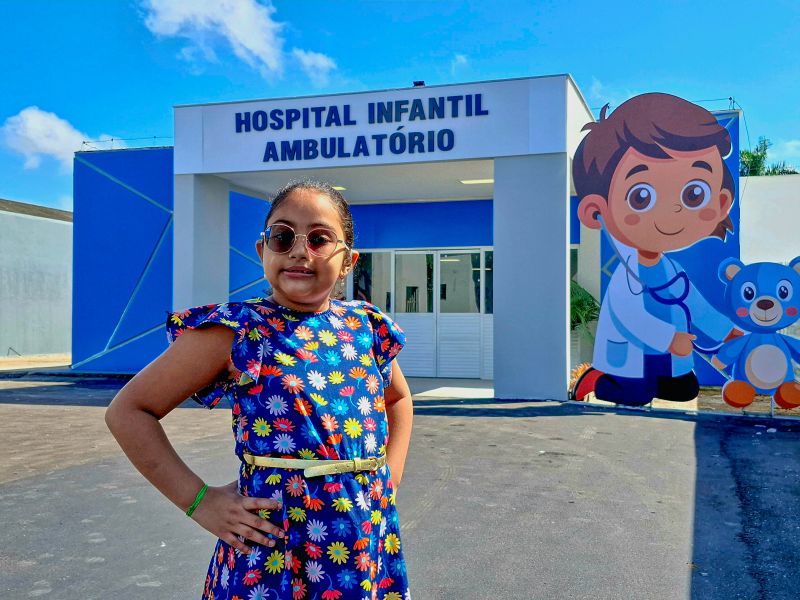 Hospital Infantil primeira etapa ambulatório na Cidade Nova