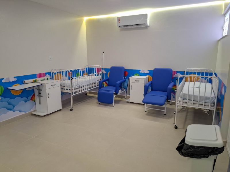 Hospital Infantil primeira etapa ambulatório na Cidade Nova
