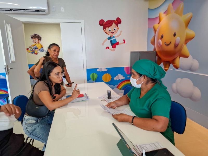 Hospital Infantil primeira etapa ambulatório na Cidade Nova