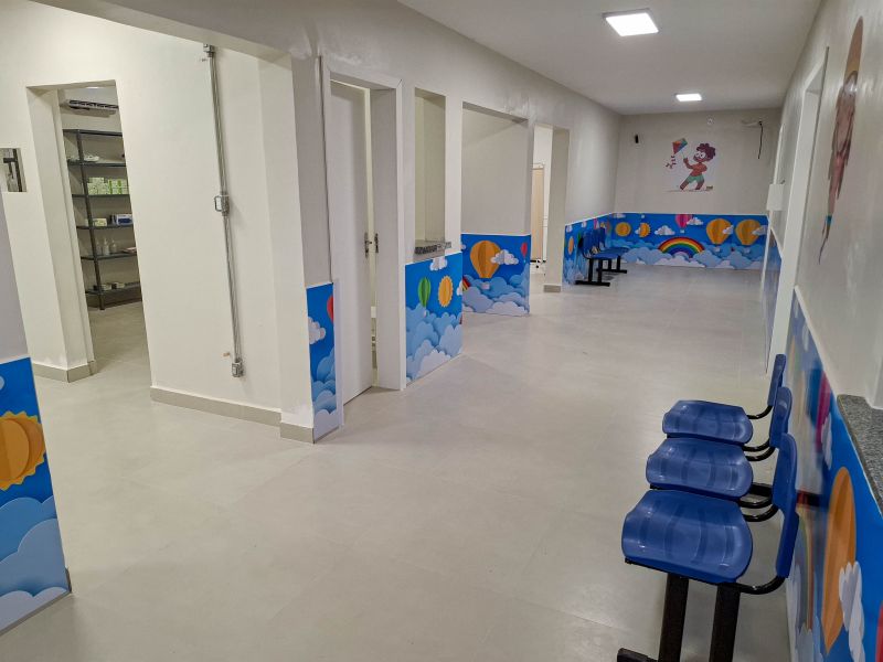 Hospital Infantil primeira etapa ambulatório na Cidade Nova
