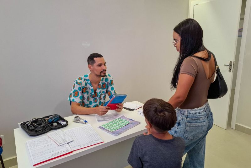 Hospital Infantil primeira etapa ambulatório na Cidade Nova