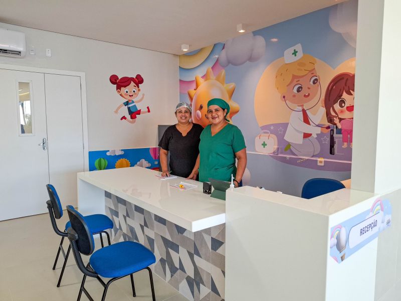 Hospital Infantil primeira etapa ambulatório na Cidade Nova