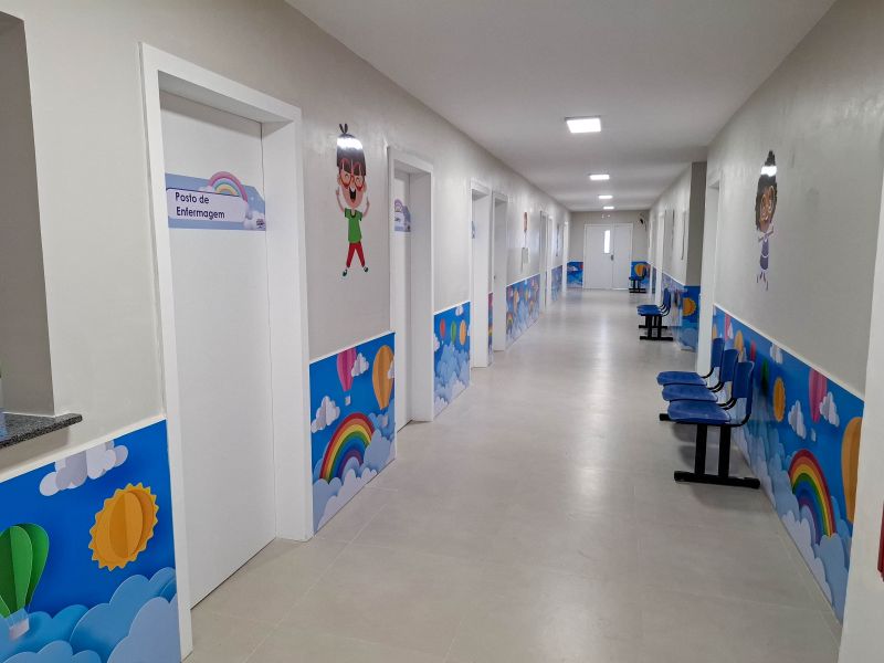 Hospital Infantil primeira etapa ambulatório na Cidade Nova