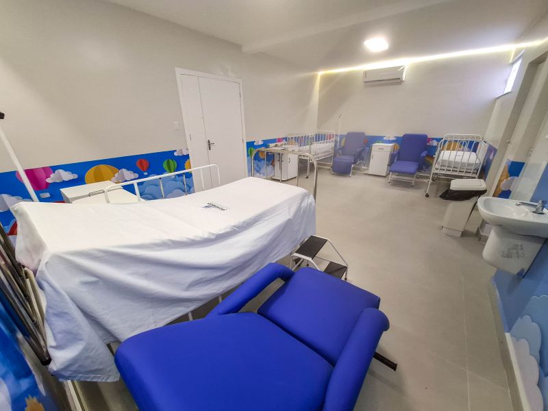 Hospital Infantil primeira etapa ambulatório na Cidade Nova