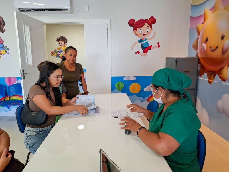 Hospital Infantil primeira etapa ambulatório na Cidade Nova