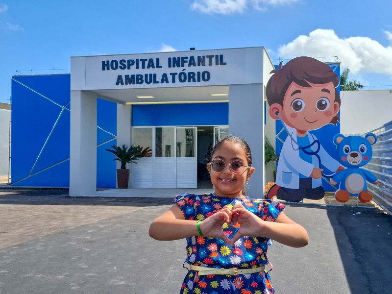 Hospital Infantil primeira etapa ambulatório na Cidade Nova