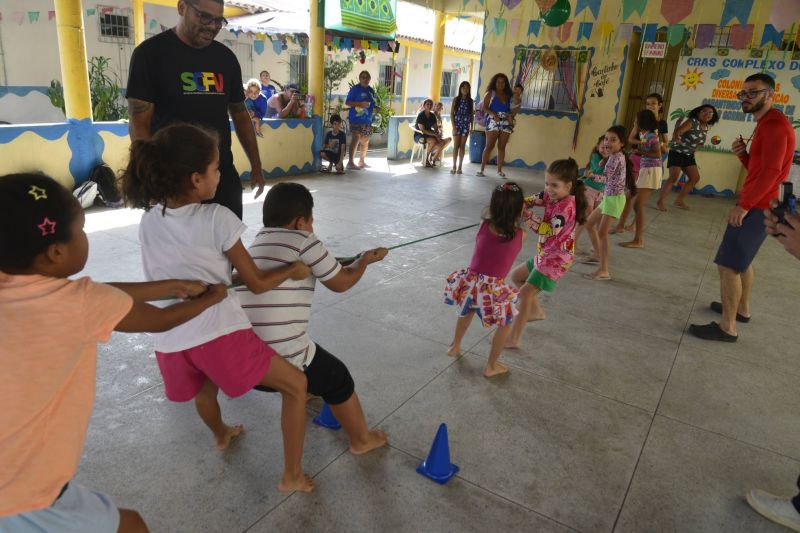 Colônia de Férias no CRAS do Complexo 6