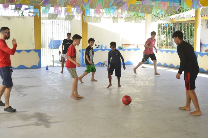 Colônia de Férias no CRAS do Complexo 6