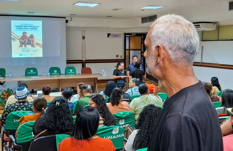 1º Encontro sobre população em Situação de Rua