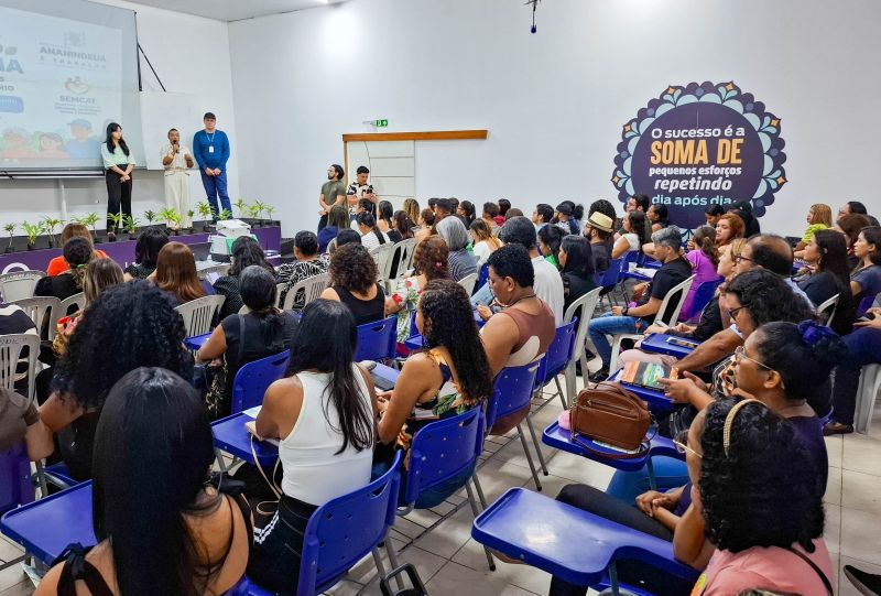 Lançamento do projeto sobre Mudanças Climáticas no auditório do SINE Ananindeua