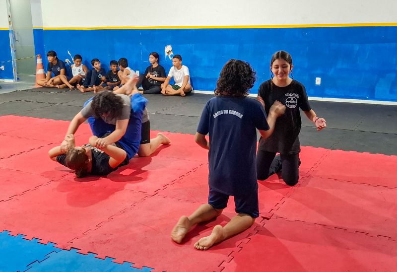 Encerramento das Férias Esportivas e entrega dos Certificados