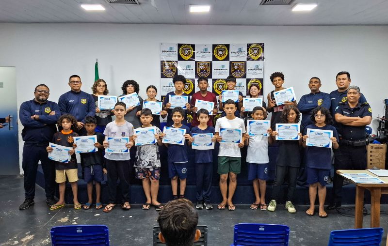 Encerramento das Férias Esportivas e entrega dos Certificados