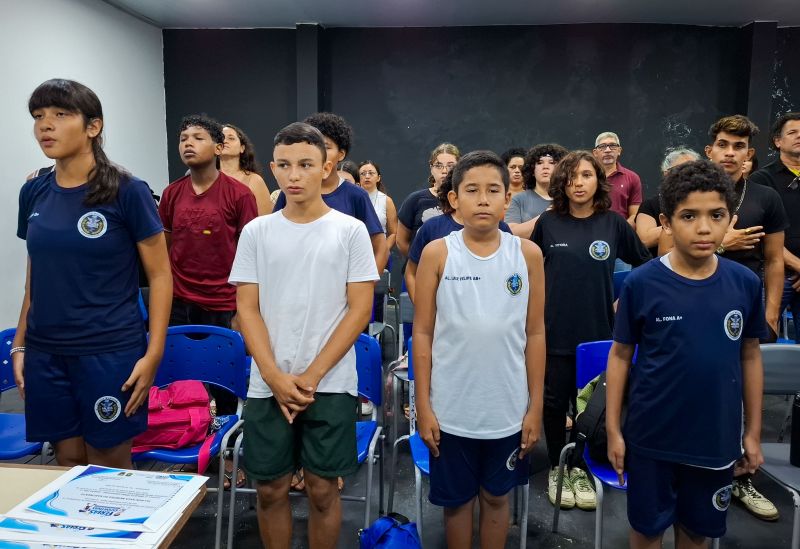 Encerramento das Férias Esportivas e entrega dos Certificados