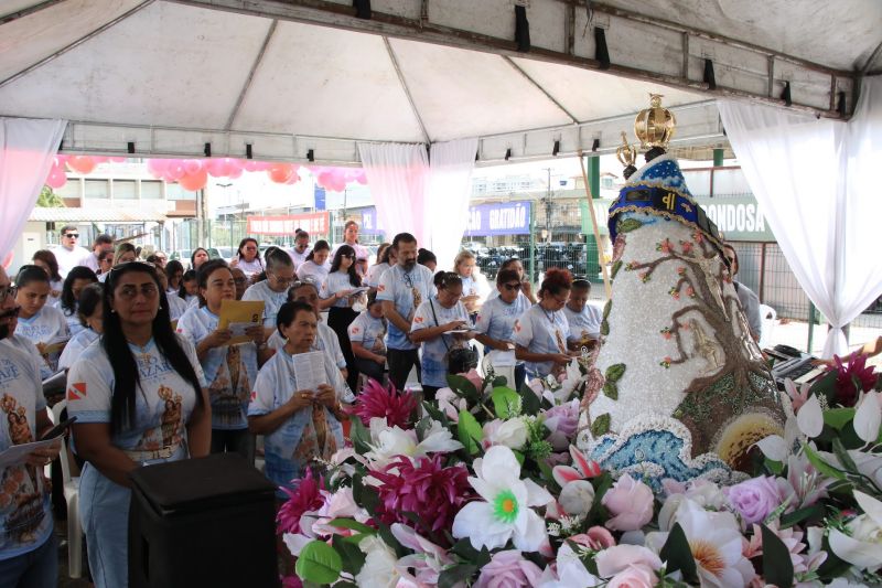 Visita da imagem peregrina de Nossa Senhora de Nazaré em Ananindeua