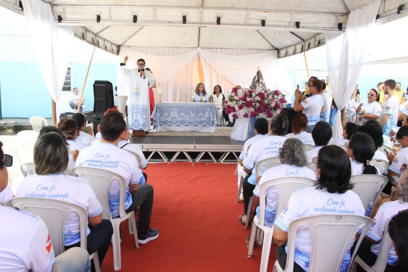Visita da imagem peregrina de Nossa Senhora de Nazaré em Ananindeua