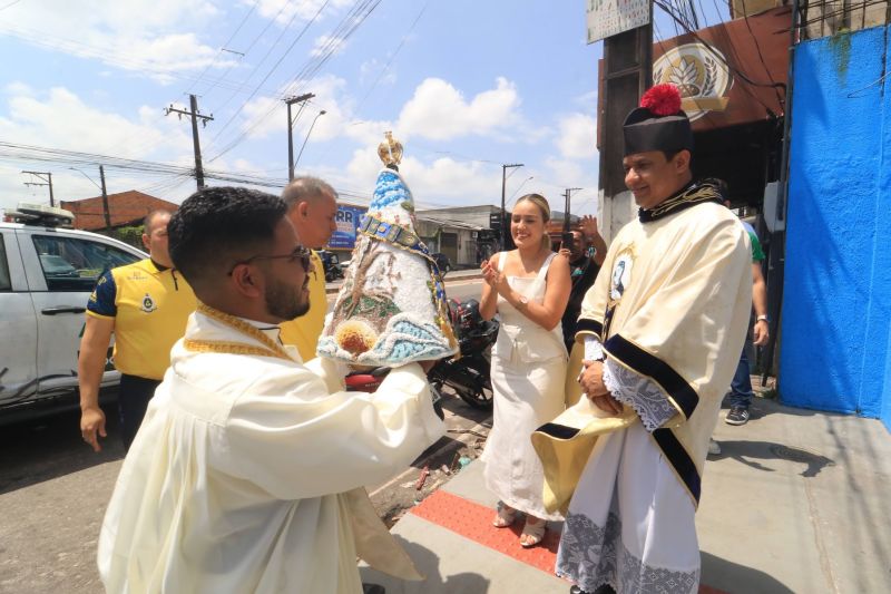 Visita da imagem peregrina de Nossa Senhora de Nazaré em Ananindeua