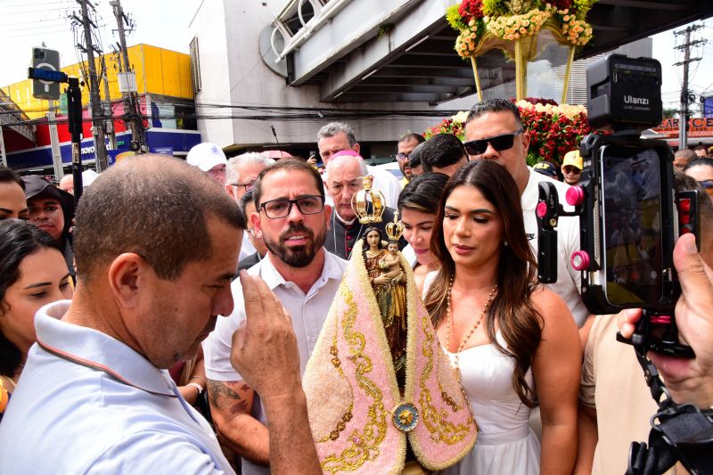 Traslado da imagem peregrina de Nossa Senhora de Nazaré no Castanheira.
