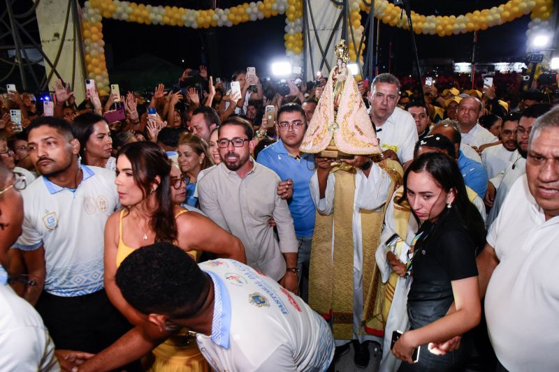 Traslado da imagem peregrina de Nossa Senhora de Nazaré em Ananindeua.