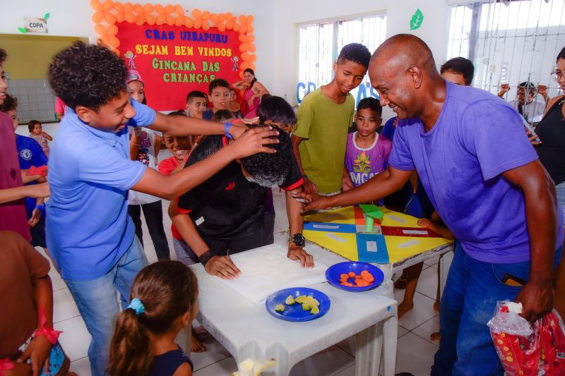 Dias das Crianças no CRAS Uirapuru.
