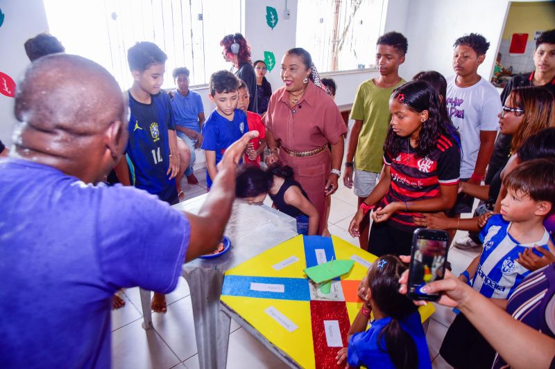 Dias das Crianças no CRAS Uirapuru.