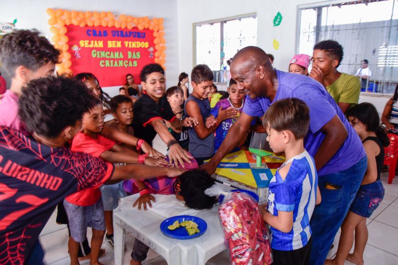 Dias das Crianças no CRAS Uirapuru.