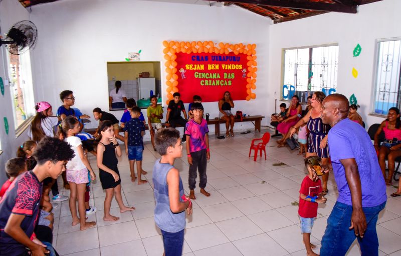 Dias das Crianças no CRAS Uirapuru.