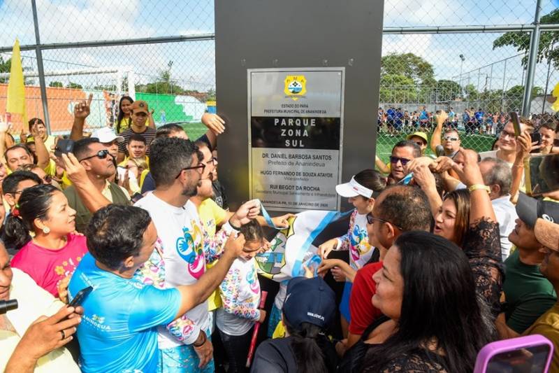 Mais um espaço de esporte e lazer para Ananindeua.