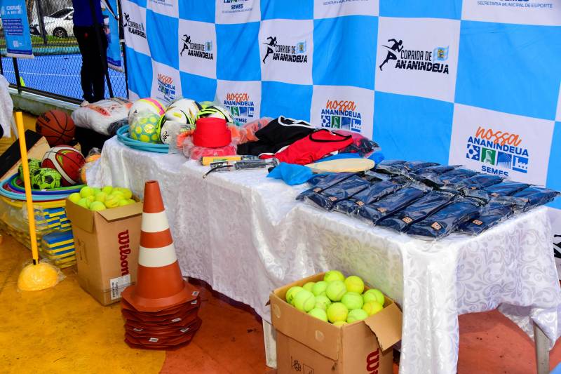 Kits esportivos. 