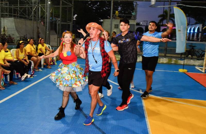 Encerramento do semestre do Cidade Saúde.