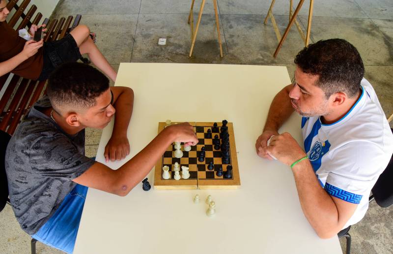 Estudantes participaram de uma programação diversificada, com atividades culturais e recreativas ao longo do dia.