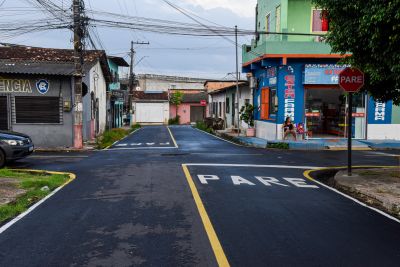 galeria: Inauguração Asfáltica no conjunto Saint Cleir Passarinho no bairro 40 Horas
