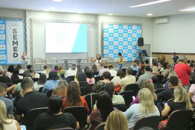 galeria: Certificação de Gestores da Educação no auditório da SEMED