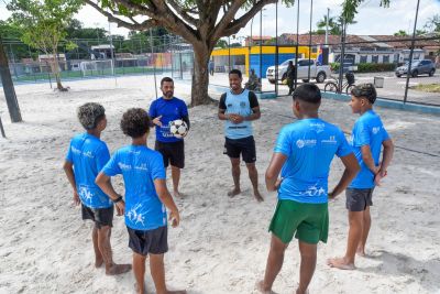 galeria: Projeto esporte nas férias no parque Zona Sul