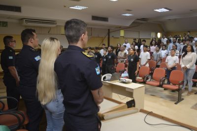 Galeria: Aula inaugural do Projeto Anjos da Guarda no auditório Unama  Ananindeua