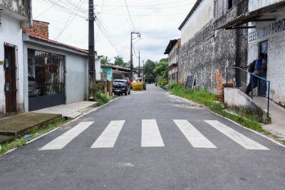 Galeria: Inauguração de ruas pavimentadas,São Luis, São Lucas, Mário de Andrade, Campo de Queiroz e António Lemos no bairro de Águas Lindas