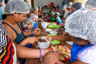 Galeria: Oficina de chocolate no CRAS Uirapuru no Icuí