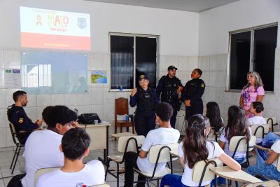 Galeria: Palestra Maio Laranja na EMEF Neo no PAAR