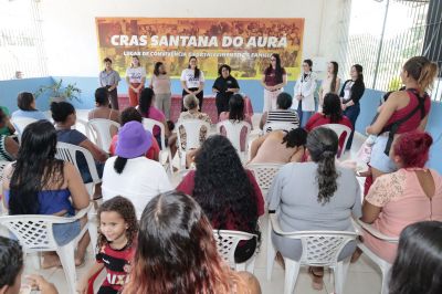 Galeria: Ação Mulher no CRAS Santana do Aurá
