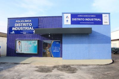 notícia: Complexo de Saúde do Distrito Industrial completa 1 ano com milhares de atendimentos à população