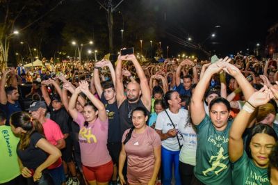 notícia: Night Run é marcado pelo sucesso e reúne mais de 2 mil participantes em Ananindeua