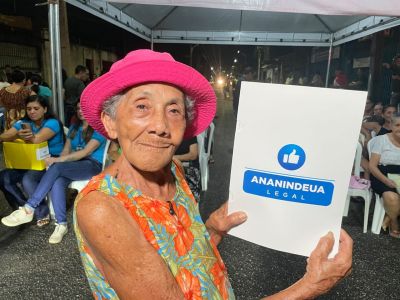 notícia: Regularização fundiária transforma vidas em Ananindeua