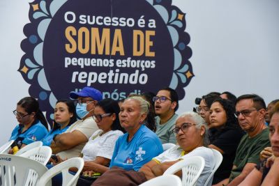 notícia: SEMCAT e SESAU realizam formação para mais de 700 agentes comunitários de saúde em Ananindeua