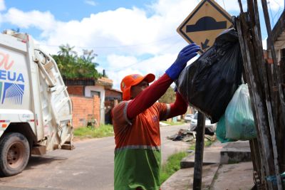 notícia: Prefeitura de Ananindeua reforça orientação sobre coleta de lixo na região Sul da cidade