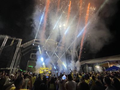 notícia: Ananindeua comemora classificação do Brasil com festa nos Telões da Copa