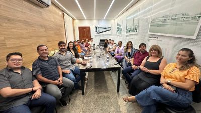 notícia: Questões climáticas são debatidas em reunião no Gabinete da Prefeitura