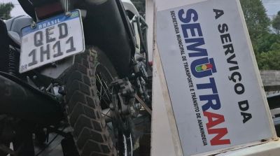 notícia: Operação Integrada: Semutran e Polícia Municipal recuperam duas motocicletas com registro de furto em Ananindeua