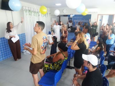notícia: Clínica Saúde da Família Deus é Amor celebra 1 ano de atendimento à população de Ananindeua