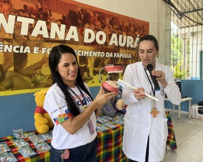 notícia: Ação no CRAS Santana do Aurá beneficia crianças e adolescentes de Ananindeua